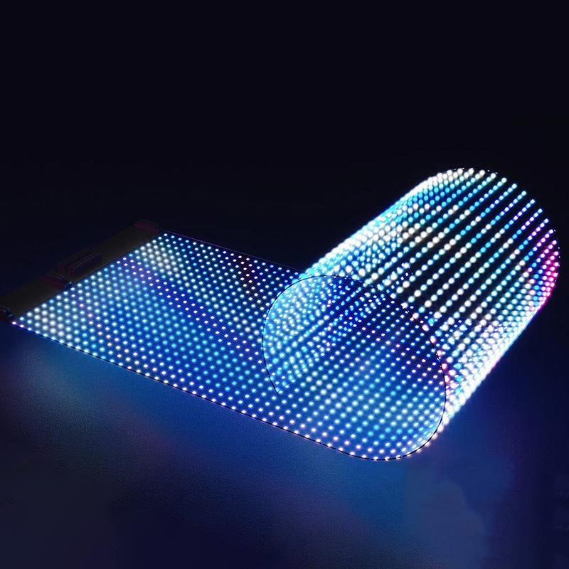LED crystal film screen