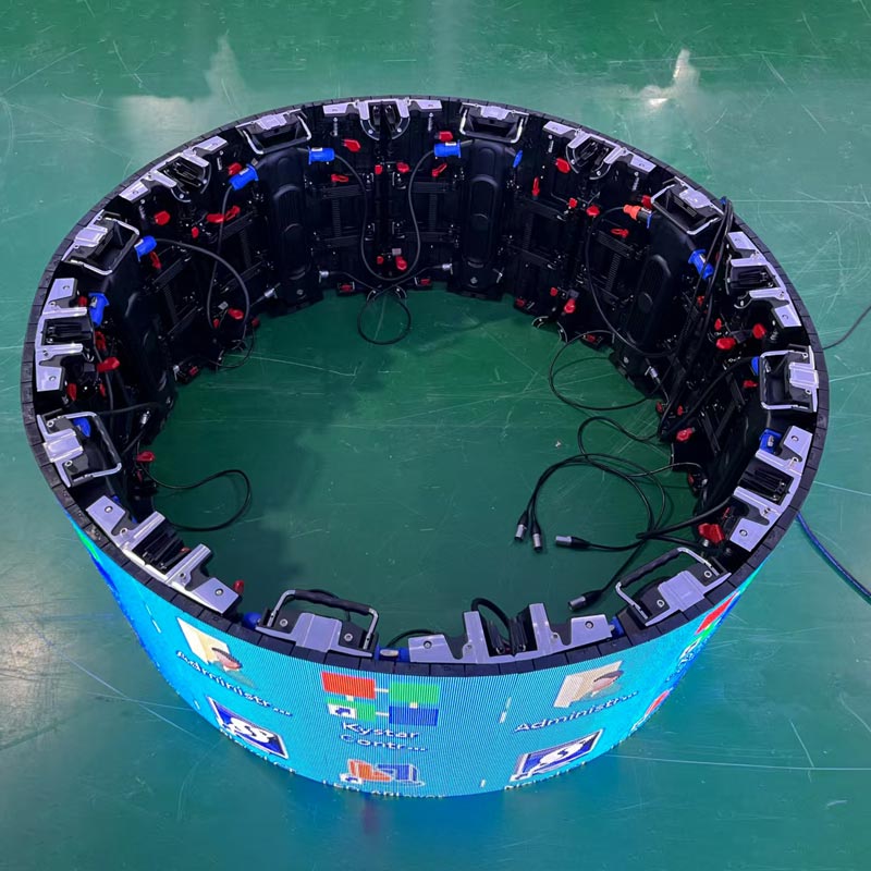 Seamless Flexible LED Rental Screen for Immersive Experiences